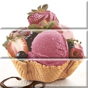 Панно Absolut Keramika Ice Cream Composicion (из 3-х пл.)