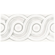 Бордюр Adex Modernista Rilieve Clasico C/C Blanco