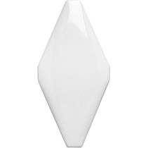 Adex Rombos Rombo Acolchado Blanco Z