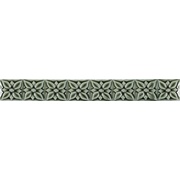 Бордюр Adex Studio Relieve ponciana eucalyptus