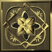 Вставка Akkord Moneli Decor Tc. SUN Bronce Brillo