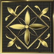 Вставка Akkord Moneli Decor Tc.LIS Bronce Brillo