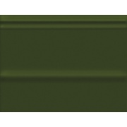 Бордюр Almera Ceramica Noblesse Zocalo Verde Botella Brillo