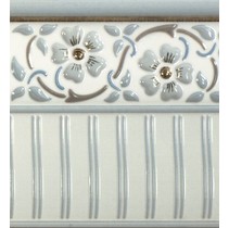 Almera Ceramica Orleans Zocalo Aqua Marine