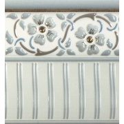 Бордюр Almera Ceramica Orleans Zocalo Aqua Marine
