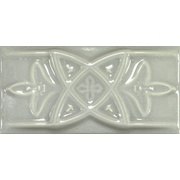 Бордюр Amadis Fine Tiles Antique Crackle Cenefa Relieve Greengreycrack
