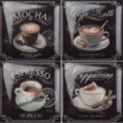 Панно Amadis Fine Tiles Coffee Coffee Decors 4pz