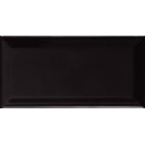 Ape ceramica Biselado Negro Brillo
