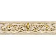 Бордюр Ape ceramica Jordan Listelo Lexus Beige Gold