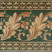 Бордюр Ape ceramica Lord Majesty Verde Botella