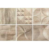 Ape ceramica Town Decor Mix (6) Coloso Cream