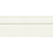 Бордюр Articer Floreale onyx V-Cap Blanco
