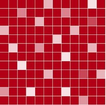 Articer Gold Mosaico Rouge