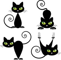 Артвалентто Black cat Black cat 2 Декор 10х10