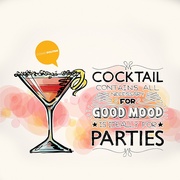 Настенная плитка Артвалентто Cocktail Cocktail 1 Декор 15х15