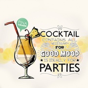Настенная плитка Артвалентто Cocktail Cocktail 2 Декор 15х15