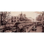 Бордюр Атем Astoria Paris 1 Светло-бежевый ВС 1 9,6х20