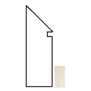 Плинтус Atlas Concorde Etic Rovere Bianco Battiscopa Sag.SX
