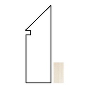 Плинтус Atlas Concorde Etic Rovere Bianco Battiscopa Sag.DX