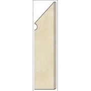 Плинтус Atlas Concorde Cementi Milky White Battiscopa