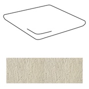 Ступень Atlas Concorde Dolmen Naturale Porfido Bianco Gradone SX 20