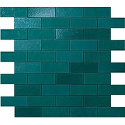 Мозаика Atlas Concorde Ewall Ewa. Petroleum Green MiniBrick