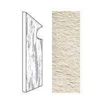 Atlas Concorde Extend Ivory Strutturato Battiscopa Sag.Sx