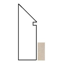 Atlas Concorde Fibra Ivory Battiscopa Sag.Sx