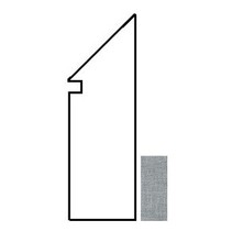 Atlas Concorde Fibra Grey Battiscopa Sag.Dx