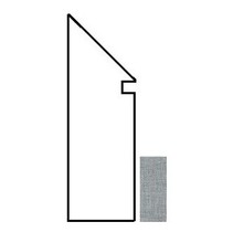 Atlas Concorde Fibra Grey Battiscopa Sag.Sx