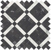 Atlas Concorde Marvel Pro Noir Mix Diagonal Mosaic