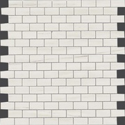 Мозаика Atlas Concorde Marvel Stone Porcelain Bianco D. Mosaico Lapp. Burattato