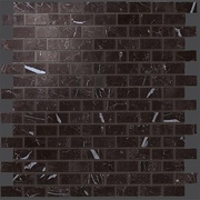 Мозаика Atlas Concorde Marvel Stone Porcelain Nero M. Mosaico Lapp. Burattato