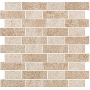 Мозаика Atlas Concorde Sunrock Rapolano Beige + Jerusalem Ivory Mosaico Fabric