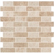 Atlas Concorde Sunrock Rapolano Beige + Jerusalem Ivory Mosaico Fabric