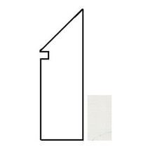 Atlas Concorde Style Bianco Venato Battiscopa Sag.DX
