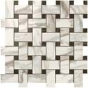 Мозаика Atlas Concorde Russia Supernova Marble Calacatta Gold Twist Mosaic