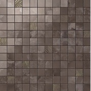 Мозаика Atlas Concorde Russia Supernova Onyx Black Agate Herringbone Mosaic
