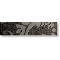 Aurelia Ceramiche Decor Nero List. Damascato