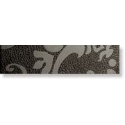 Бордюр Aurelia Ceramiche Decor Nero List. Damascato