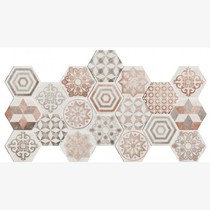 Aurelia Ceramiche Vintage+ Decoro Esagona Epoque