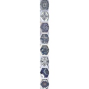 Бордюр Azori Navarra Indigo Arabesko
