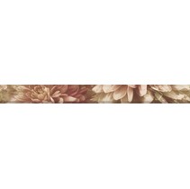 Azulejos alcor Lugano Cenefa Floral 2pz Nude