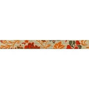 Бордюр Azulejos alcor Lyon Cen. Rojo-Naranja