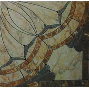 Декор Azulejos Borja Pirita Roseton Duomo Verde