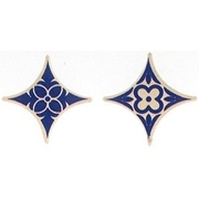 Настенная плитка Azulejos Borja Pirita Taco Estrella Azul