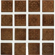 Вставка Azulejos Borja Tizziano Taco Bronce