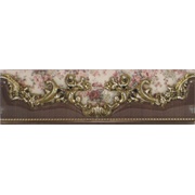Бордюр Azulev-Sanchis Look Listelo Natasha Metallic Crema