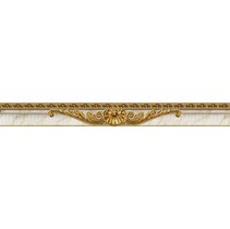 Baldocer Davos Cenefa Relieve Oro