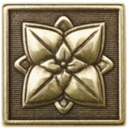 Вставка Barro-co Barro-co art декоры Flor Bronce